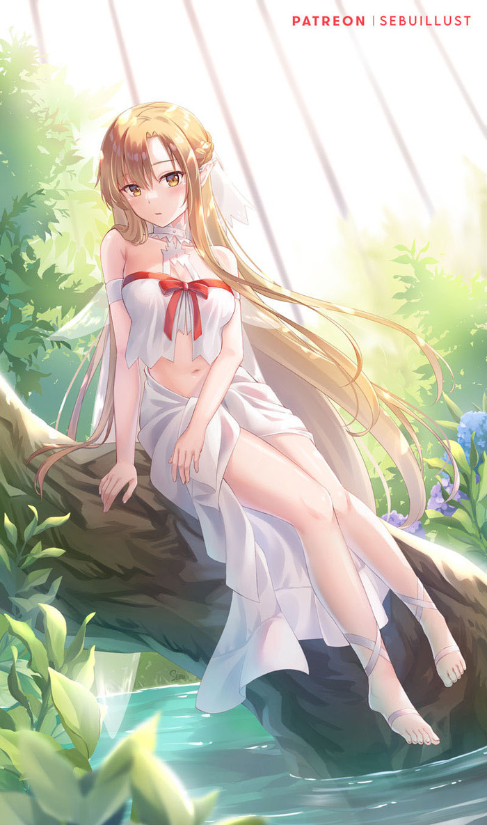 Asuna Anime Art, , Yuuki asuna, Sword Art Online