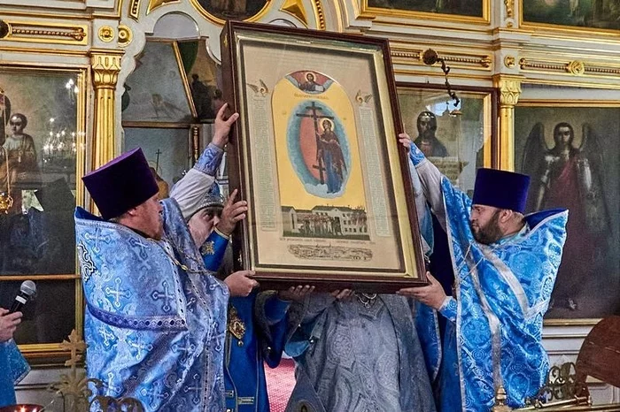A new icon based on the 1995 terrorist attack was painted in Budyonnovsk - Story, Church, Temple, Terrorist attack, Budyonnovsk, Icon, Tragedy, Longpost, Negative