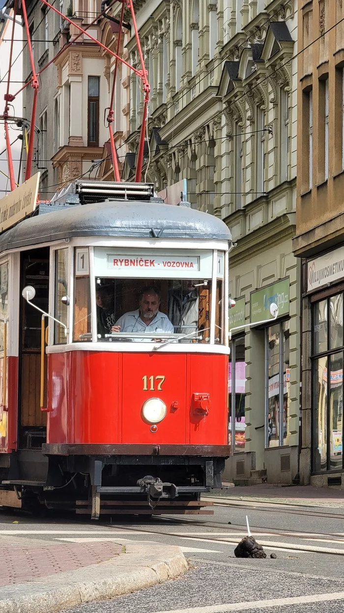 Modern Art? - My, Modern Art, Feces, Liberec, Tram