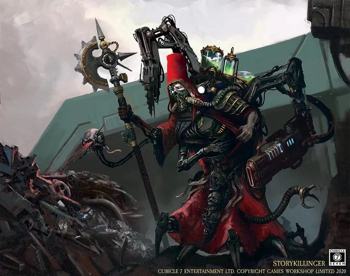 Вархаммер для чайников. Фракции: Адептус Механикус - Моё, Warhammer, Warhammer 40k, Adeptus Mechanicus, Belisarius Cawl, Мат, Длиннопост, Techpriest
