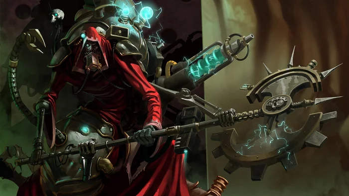Вархаммер для чайников. Фракции: Адептус Механикус - Моё, Warhammer, Warhammer 40k, Adeptus Mechanicus, Belisarius Cawl, Мат, Длиннопост, Techpriest