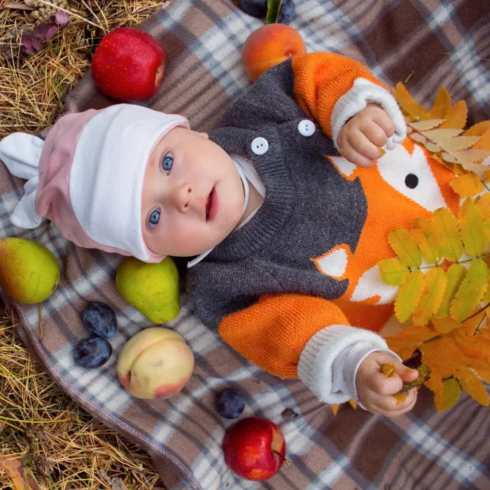 Do you have something here, autumn or what? - Autumn, Children, Siberia, Beginning photographer, Longpost