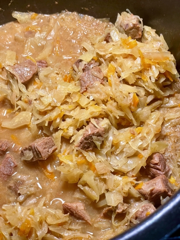 Shchi daily rich from sauerkraut. welding. slow cooker - My, Food, Recipe, Cabbage soup, Sauerkraut, Longpost