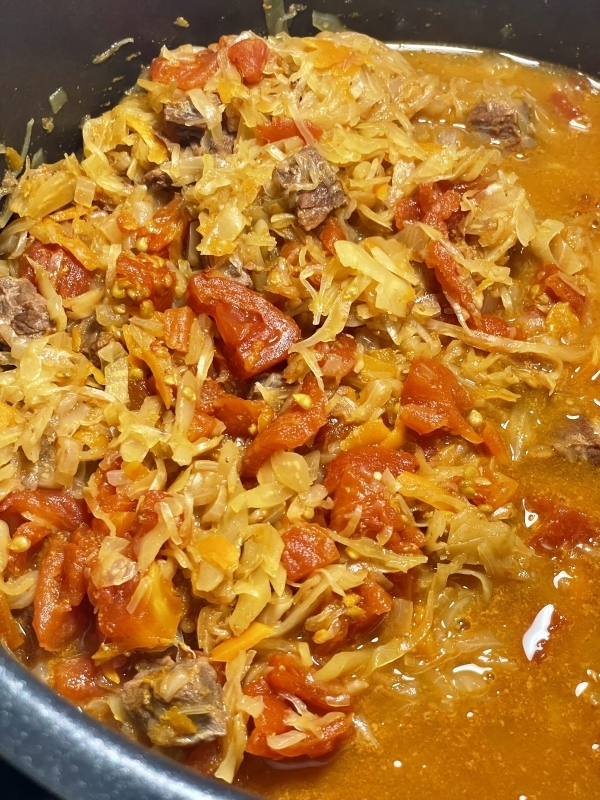 Shchi daily rich from sauerkraut. welding. slow cooker - My, Food, Recipe, Cabbage soup, Sauerkraut, Longpost