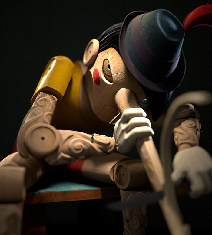 Pinocchio , ArtStation, , 
