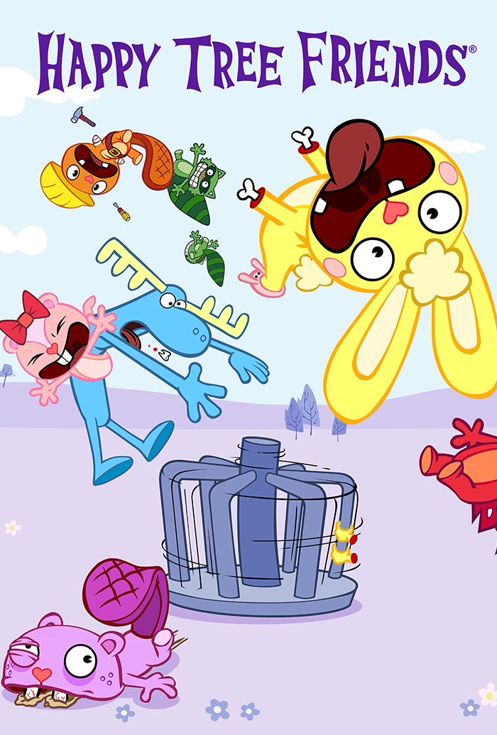 Do you remember this kind children's cartoon? - Longpost, Animated series, Happy tree friends