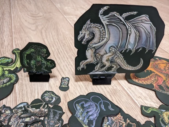 How do I make paper miniatures? - My, Needlework with process, Rukozhop, Crafts, Homemade, Miniature, Craft, Longpost, Dungeons & dragons