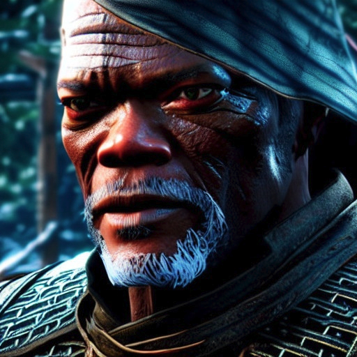 Infection motherfucker - The Witcher 3: Wild Hunt, Witcher, Geralt of Rivia, RPG, Netflix, Walt disney company, the little Mermaid, Longpost, Midjourney, Lord of the Rings: Rings of Power, Samuel L Jackson