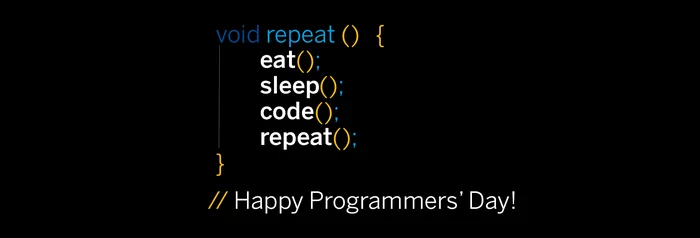 Happy Colleagues - My, Programmer, Holidays, Programming, Programmer's day, Picture with text, Also people