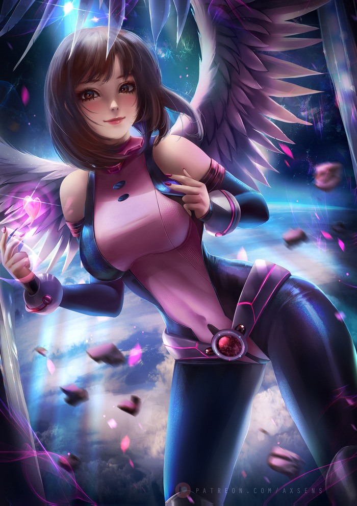   , Anime Art, , Boku no Hero Academia, Uraraka Ochako, Axsens