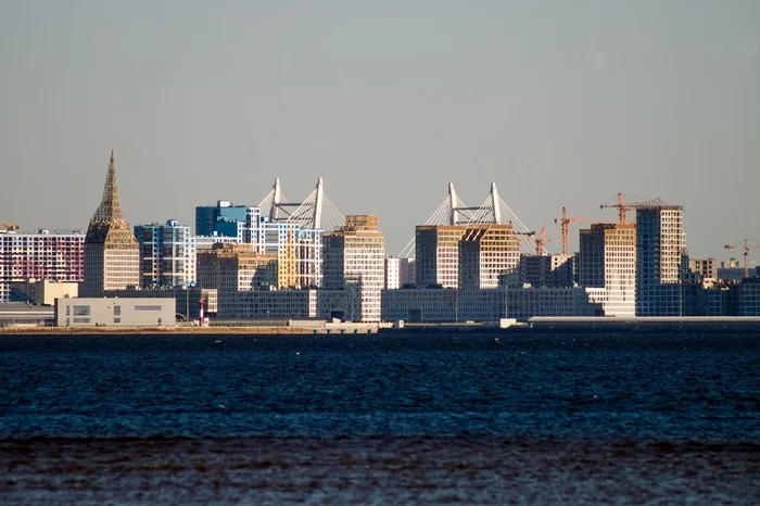 New marine facade of St. Petersburg - Saint Petersburg, Town, Cities of Russia, The photo