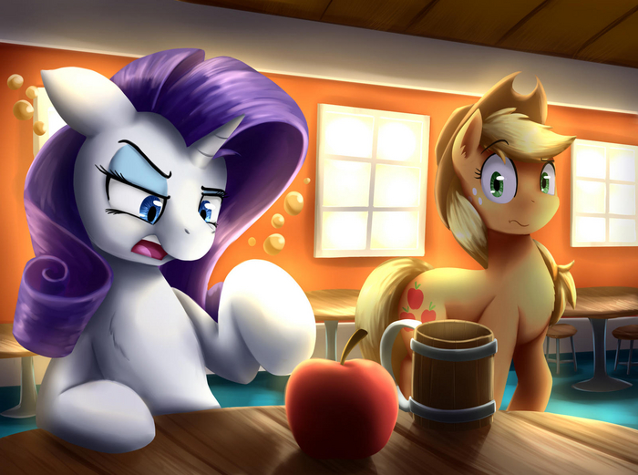    My Little Pony, Applejack, Rarity