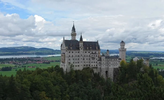 Neuschwanstein Castle - My, Munich, Fussen, Neuschwanstein, Alps, Germany, Lock, Lake, Nature, sights, Longpost, Bavaria