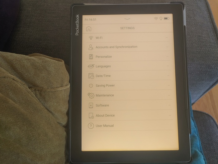      pocketbook Inkpad lite (upd.  )  ,  