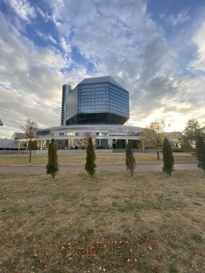 Belarus, Part 4 National Library - My, Republic of Belarus, Library, Travels, beauty, Longpost, National Library