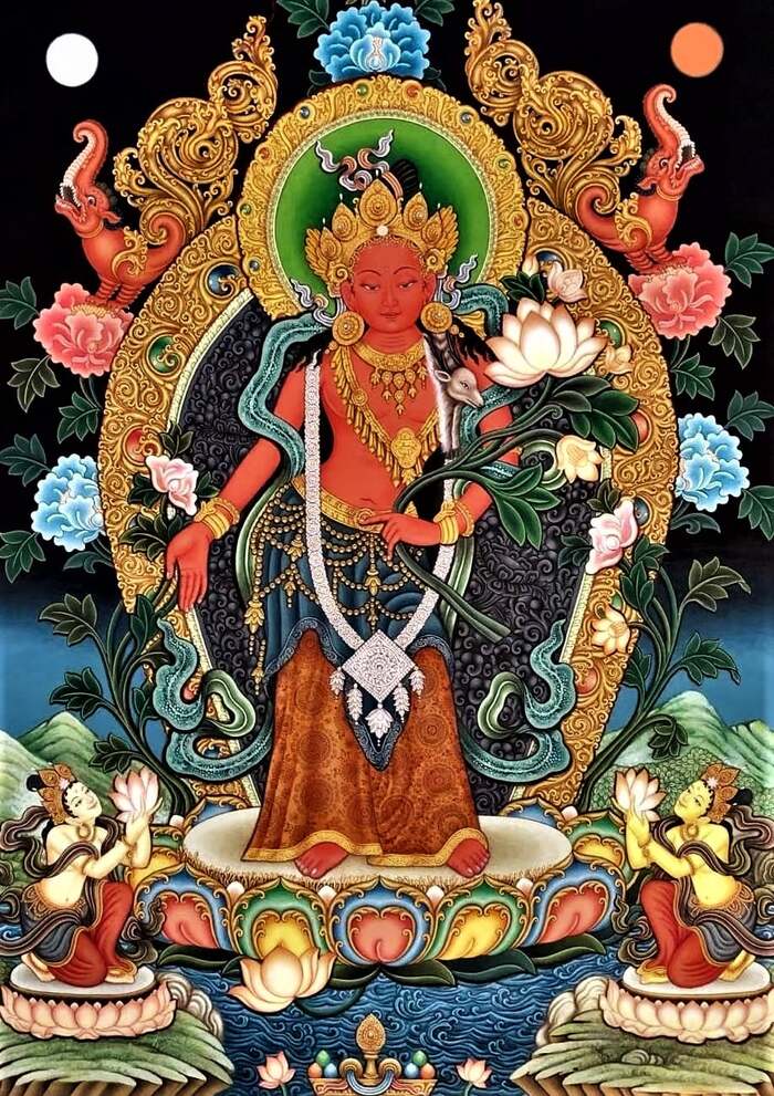 Kurukulla or Red Tara - Buddhism, Painting, Container