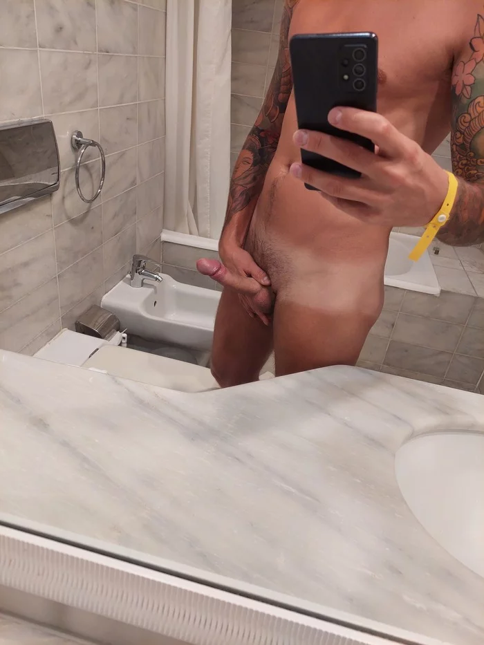 Sometime after the beach - NSFW, My, Playgirl, Author's male erotica, Penis, Bath