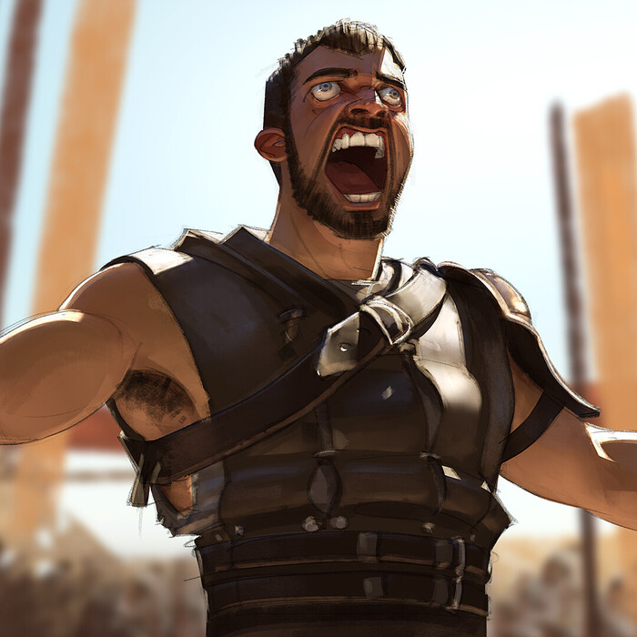 Gladiator & Blade Runner / Sketches , ArtStation, , , ,   , 