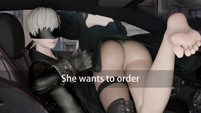 Захотела что-то заказать - NSFW, Арт, NIER Automata, Yorha unit No 2 type B