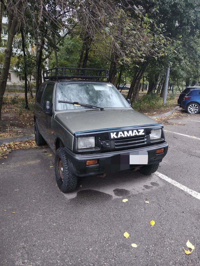 KamAZyavochka - Auto, Humor, Kamaz, Motorists