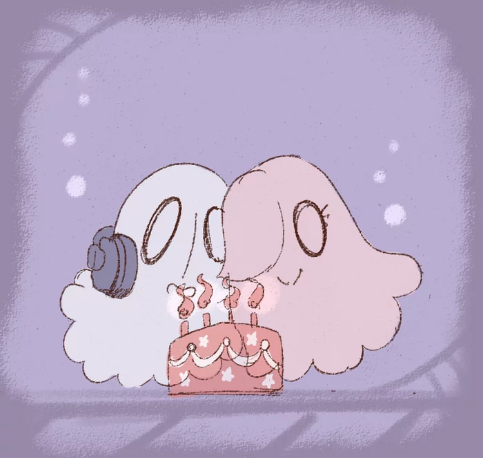 Collection of art in honor of the seventh anniversary of the game - Undertale, Art, Alltogether, Games, Frisk, Chara, Asriel, Toriel, Papyrus, Sans, Undyne, Alphys, W D Gaster, Muffet, Mettaton, Napstablook, Monster Kid, Video, Youtube, Longpost, Asgore