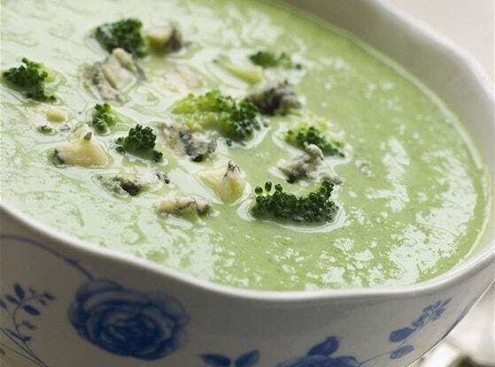 Broccoli and blue cheese cream soup - Recipe, Cooking, Yummy, Preparation