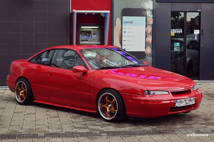 Красотка из 90ых - Авто, Opel Calibra, Оpel