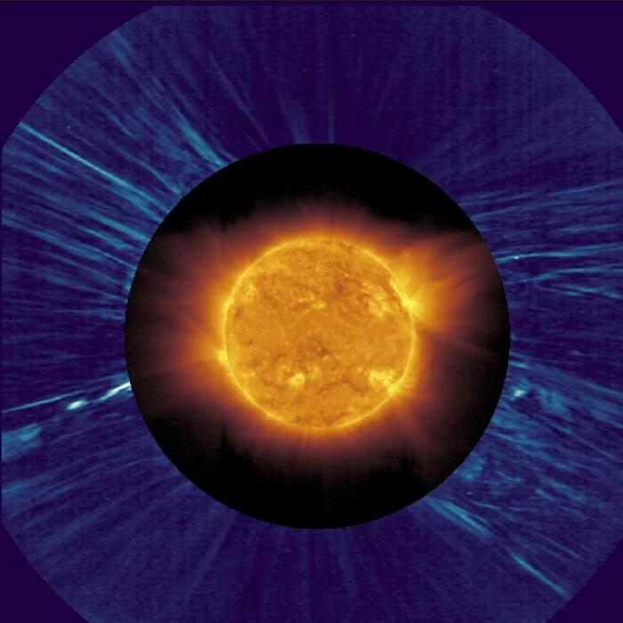 A portrait of the Sun taken by the Solar Orbiter spacecraft on March 22 from a distance of only 0.32 astronomical units from our star - Milky Way, Starry sky, Astrophoto, Universe, Planet, Astrophysics, Galaxy, Space, The sun, Spacecraft, Astronomy