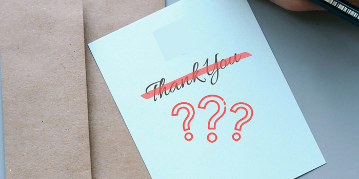 3      &quot;Thank you&quot;