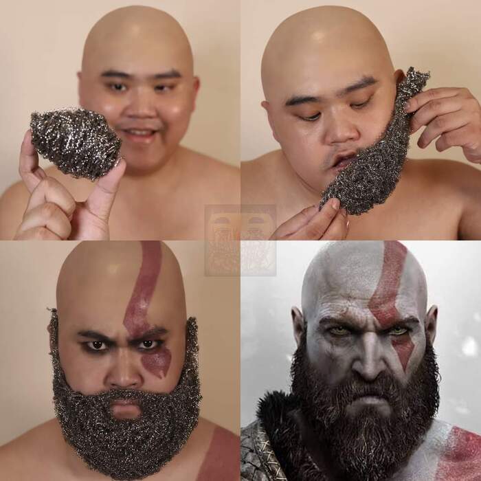  Lowcost cosplay, God of War, 