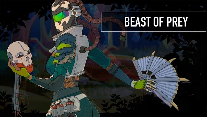 Art in honor of the Beast of Prey event in Apex Legends - My, Apex legends, Respawn, Images, Art, Computer games