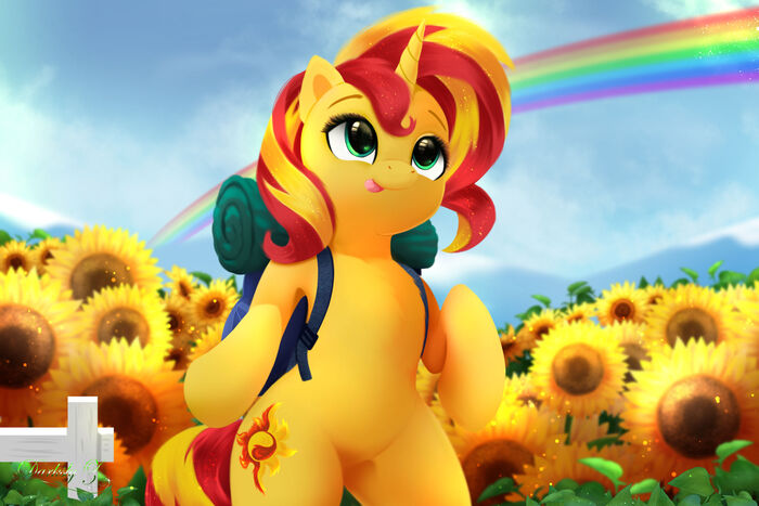     My Little Pony, Sunset Shimmer, Ponyart, , Darksly-z