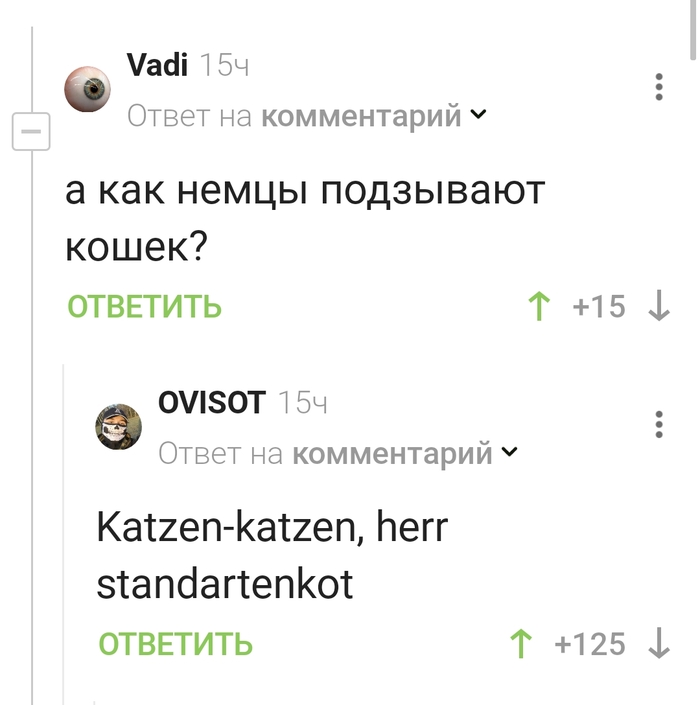 Штандартен кот