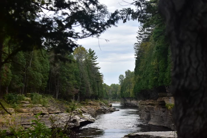 Autumn nature in Portneuf park - My, The photo, Nature, beauty of nature, Canada, River, Longpost