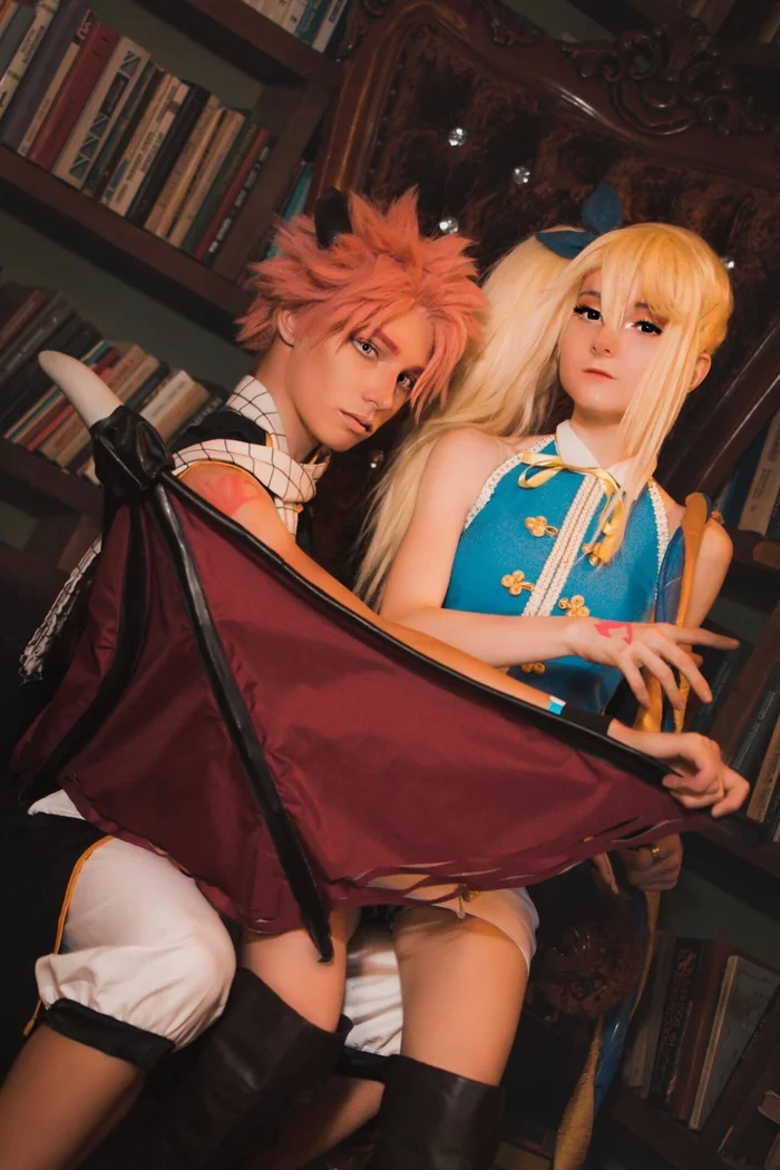 Fairy Tail - My, Fairy Tail, Natsu Dragneel, Cosplay, Lucy Heartfilia, Anime, Longpost