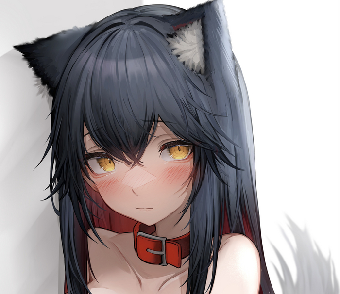 Texas Anime Art, , Texas (Arknights), Arknights, Tab head