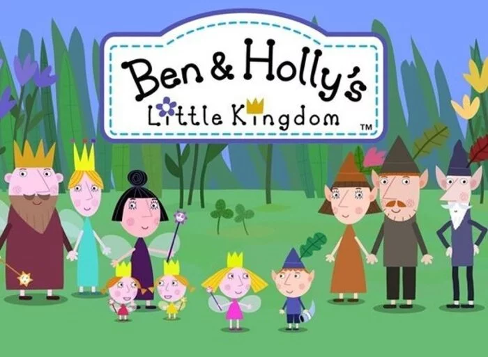 Ben and Holly's Little Kingdom - My, Needlework with process, Cartoons, Longpost