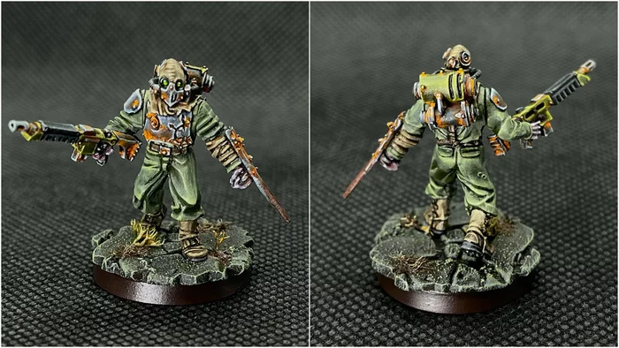 Renegade of Vraks. Warhammer 40k - My, Warhammer 40k, Chaos, Painting, Painting miniatures, Chaos cultists, Warhammer