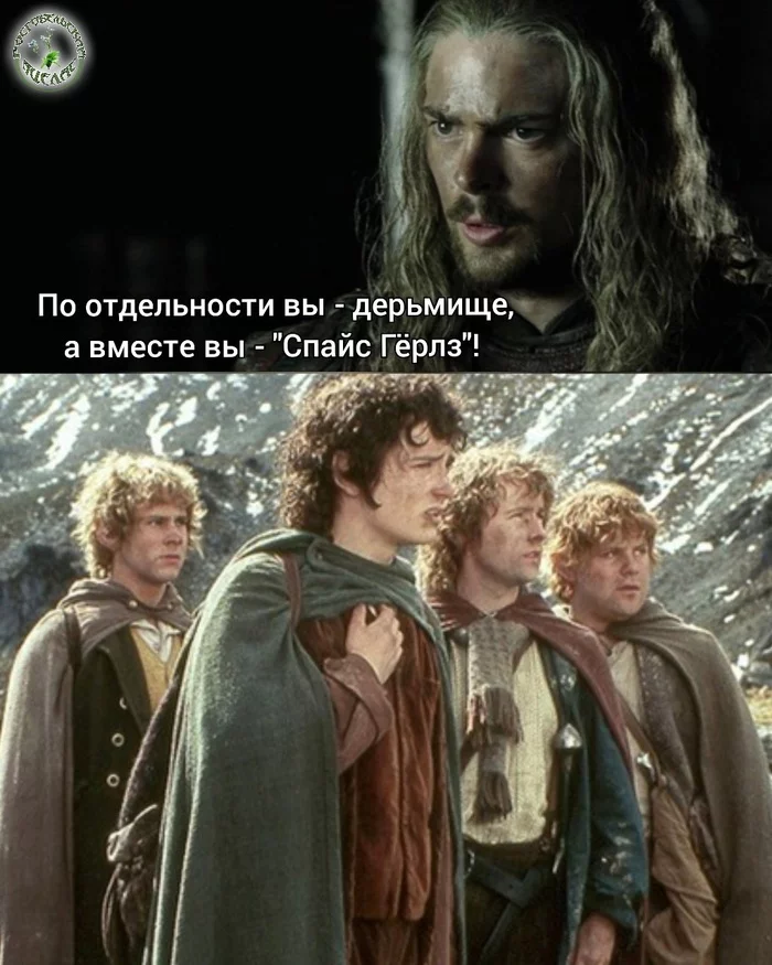 Boys from the Shire - My, Humor, Memes, Picture with text, Tolkien, The Fellowship of the Ring, Eomer, Billy Butcher (Boys TV series), Boys (TV series)