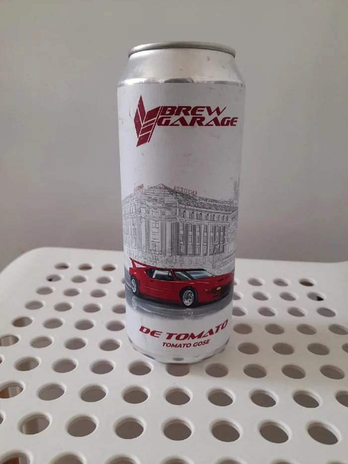 The sad roar of engines and goze De Tomato from Brew Garage - My, Beer, Craft, Overview, Tomatoes, Opinion, Longpost, Gose
