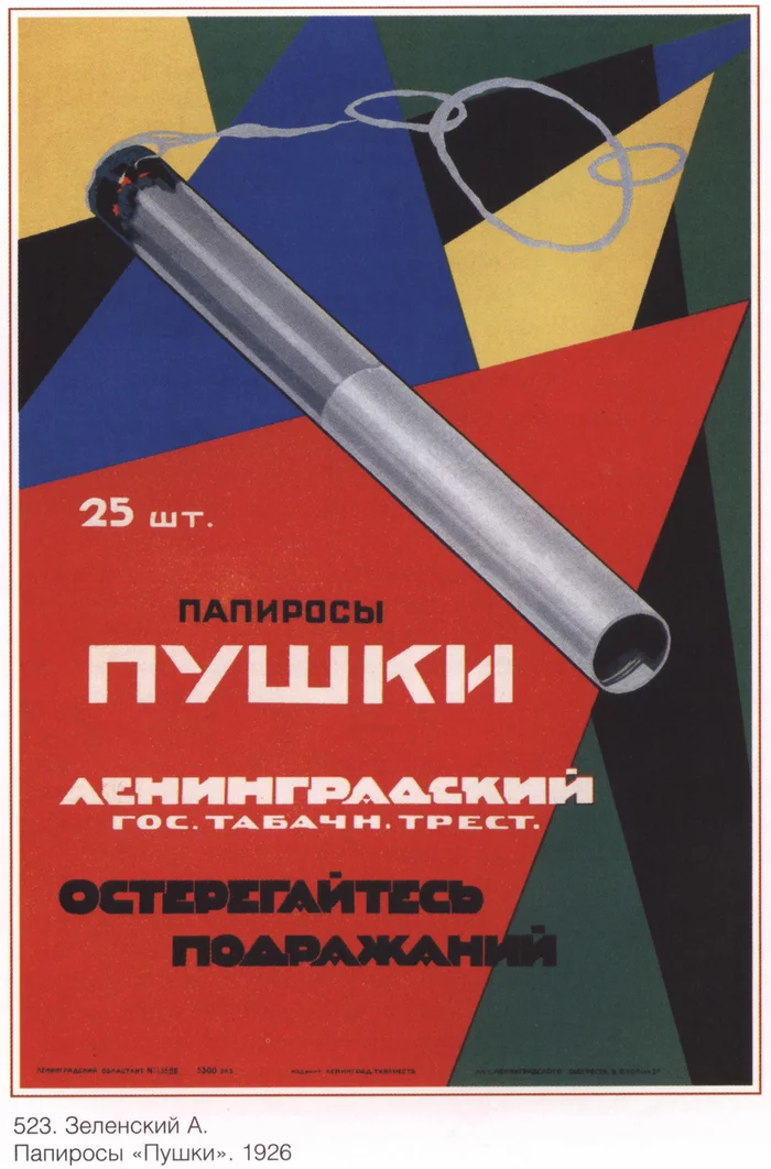 Poster - Poster, Advertising, Smoking, the USSR