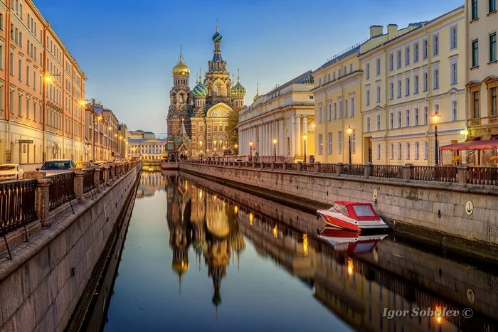 Храм Спаса на Крови - Моё, Фотография, Рассвет, Санкт-Петербург, Храм на крови