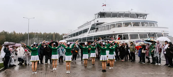 В новый речной порт в Тверской области впервые причалил пассажирский теплоход. Узел: авто-, ж/д и водного тур. транспорта - Новости, Россия, Тверская область, Порт, Логистика, Туризм, Длиннопост