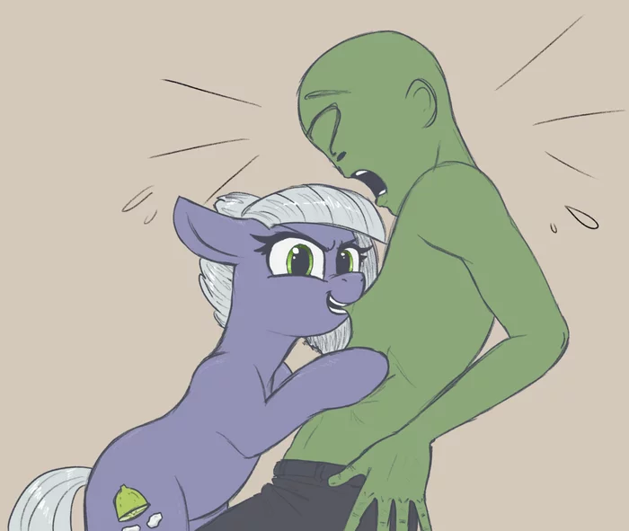 They have weird role playing. - My little pony, Limestone Pie, Anon