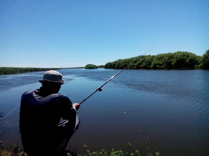 Just a photo, just silence - My, The photo, Nature, beauty, River, Ishim, Fishing, Pike, Mining