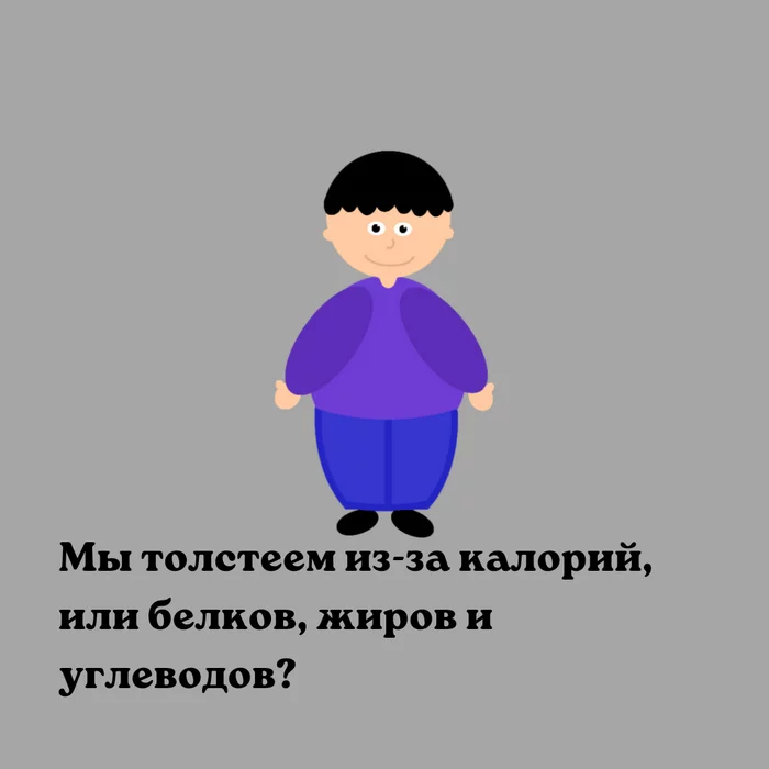 Мы толстеем из-за калорий, или белков, жиров и углеводов? - Моё, Похудение, Калории, Подсчет калорий, Правильное питание, Фитнес, Здоровье, Тренер, Фитнес-Тренер