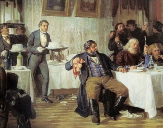 About pre-revolutionary sweets - My, Story, Painting, Painting, Artist, История России, Longpost