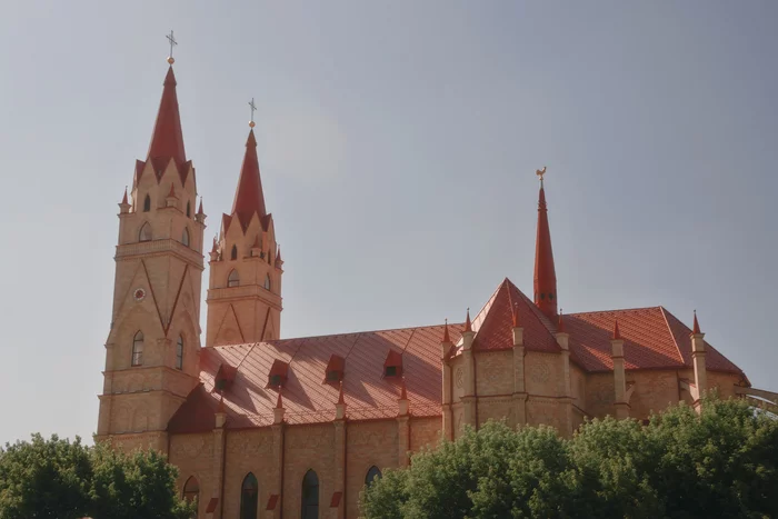 Cathedral in Karaganda - My, Temple, sights, Architecture, Church, Karaganda, Monument