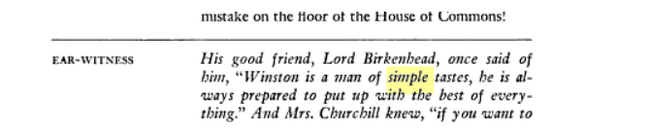 Is it true that Winston Churchill said: “My tastes are extremely simple. I am easily satisfied with the best? - My, England, Great Britain, Wilde, Winston Churchill, Informative, Story, Quotes, Проверка, Facts, Longpost