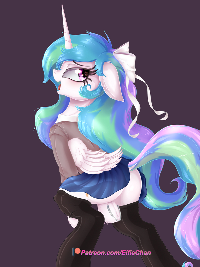     My Little Pony, , Ponyart, Princess Celestia, Katakiuchi4u, MLP Edge